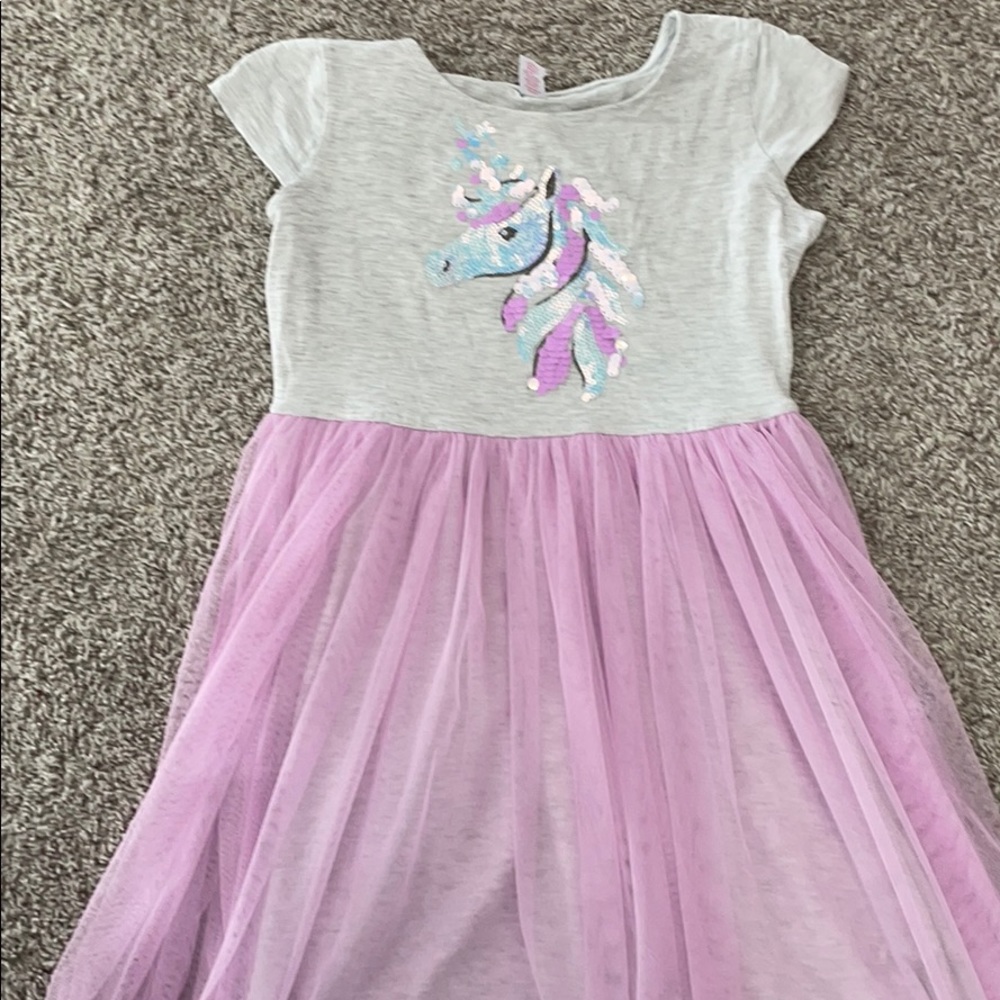 Justice Unicorn Dress for Girls Sz 12 🦄